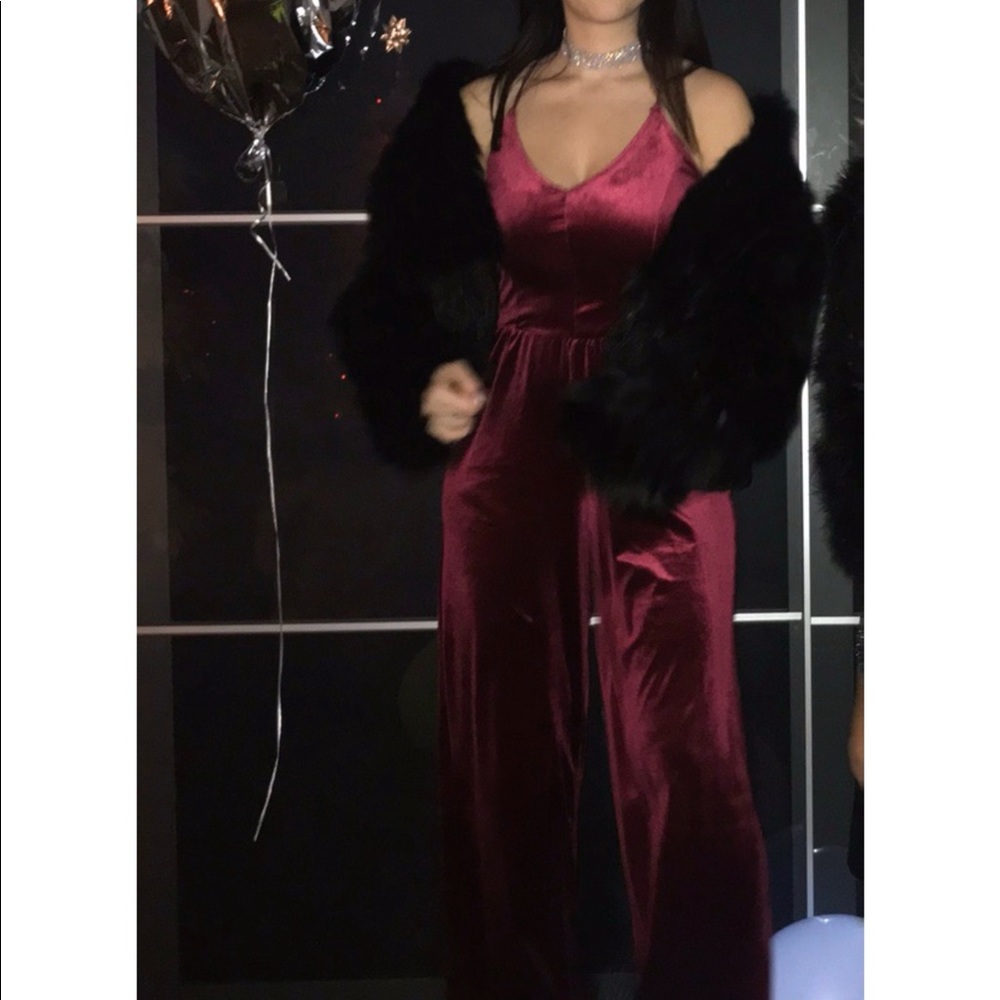 Velvet Jumpsuit